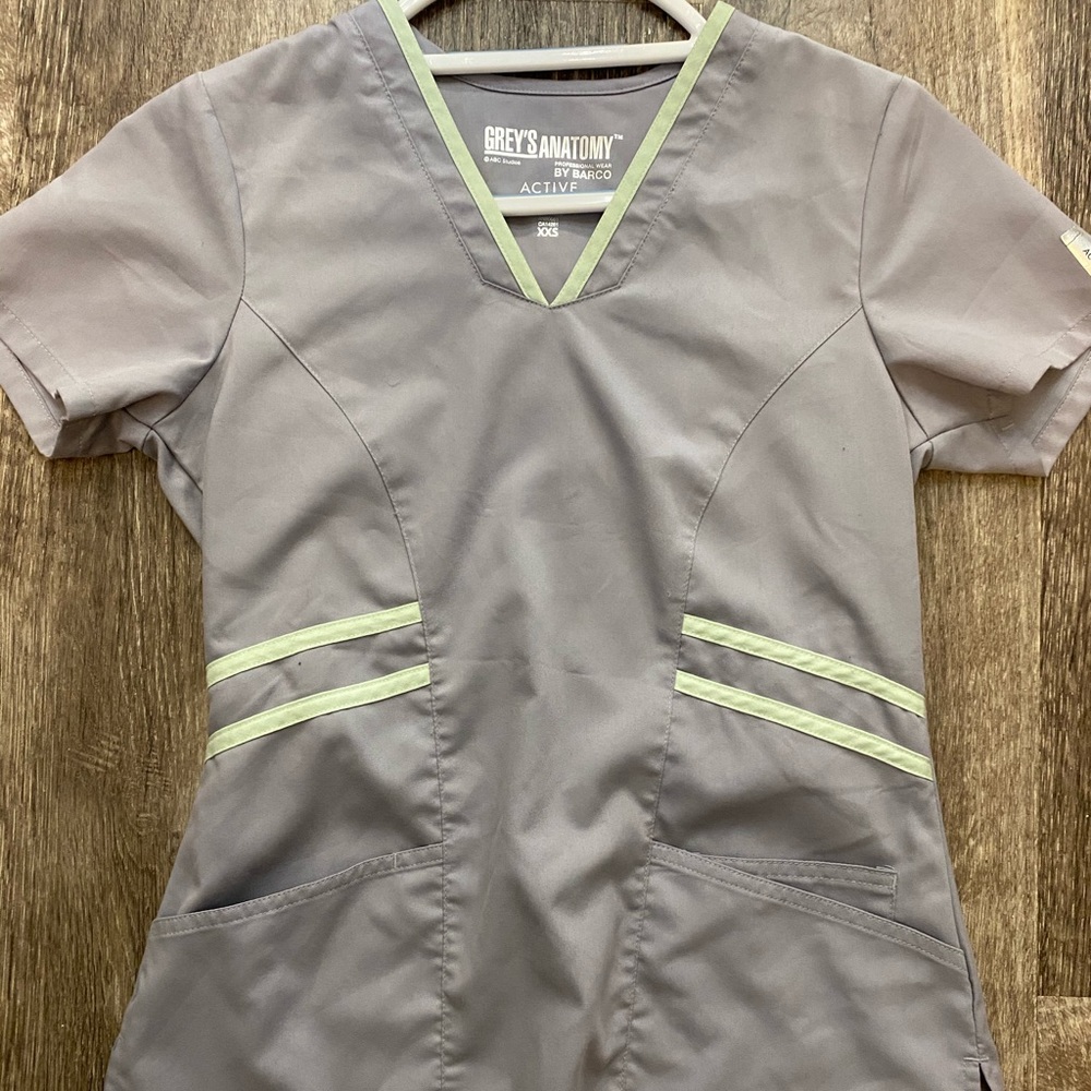 Greys Anatomy Scrub top
